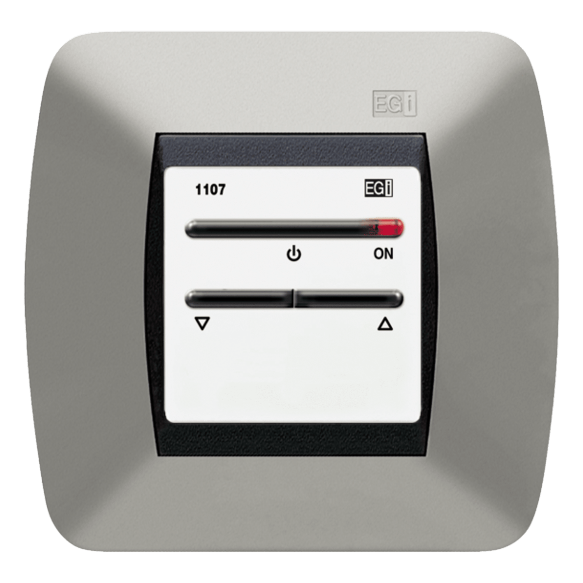 MODULO DE ENCENDIDO/APAGADO Y REGULACIÓN DE VOLUMEN PARA BASE 1105. BLANCO — EGI AUDIO SOLUTIONS · SKU 1107.10