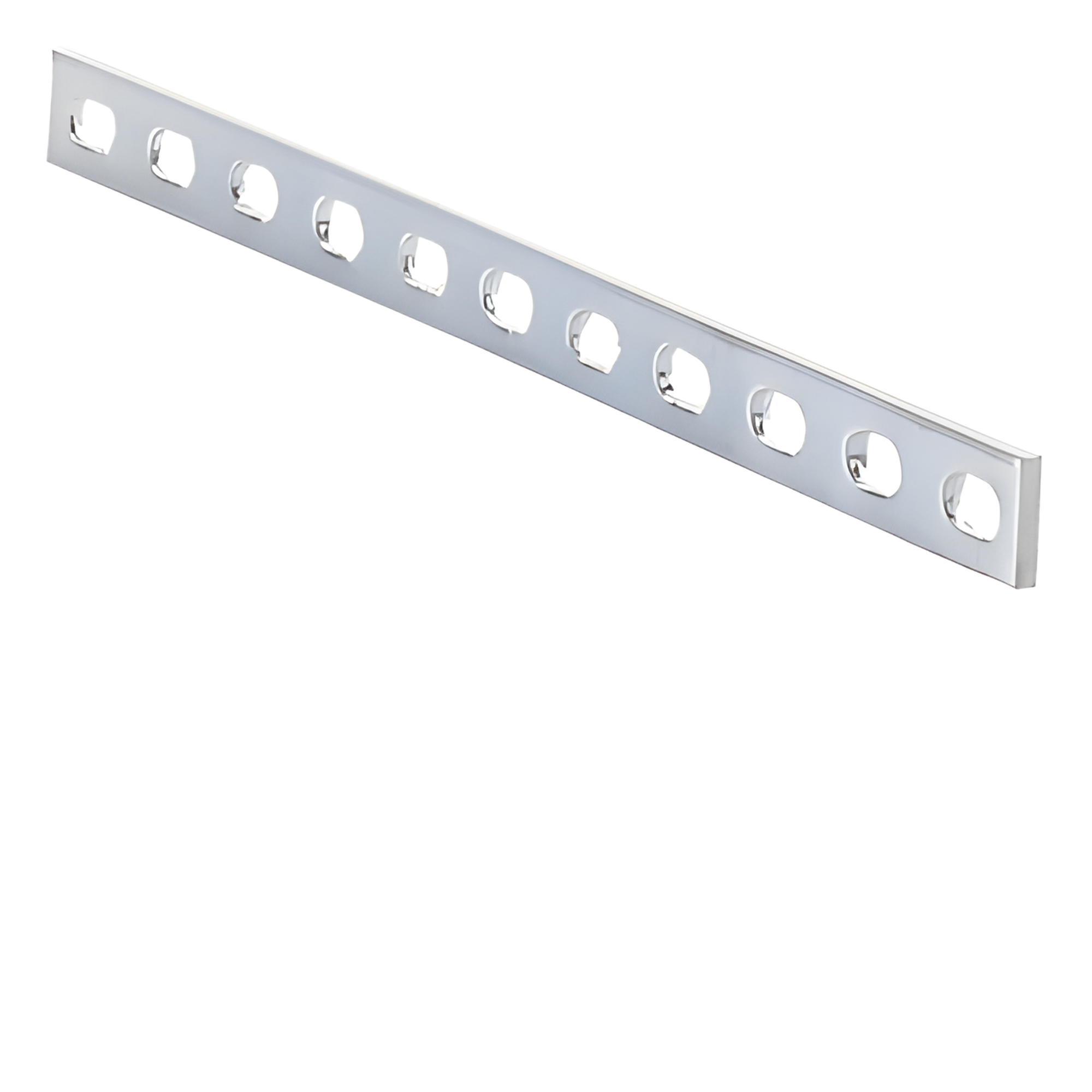 Clip recto / 275 mm / Acabado electro zinc / Aplicaciones industriales y comerciales