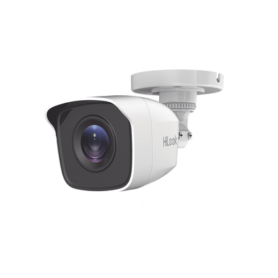 Bala TURBOHD 2 Megapíxeles (1080p) / Gran Angular 103º / Lente 2.8 mm / METAL / IR EXIR Inteligente 20 mts / Exterior IP66 / dWDR / TVI-AHD-CVI-CVBS — HiLook by HIKVISION · SKU THC-B120-MC