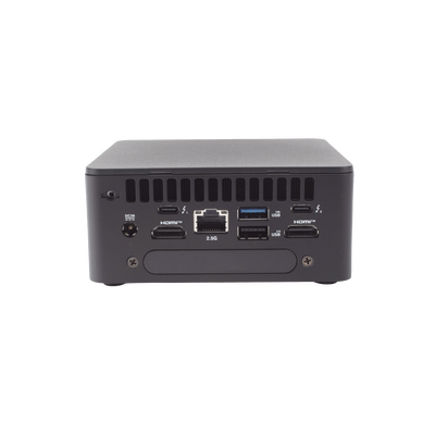 Mini PC NUC Barebone / Core i7-1360P (13 Gen) / Wi-Fi 6E + 2.5GbE / Bluetooth / No incluye Memoria RAM, SSD y S.O. / Incluye fuente