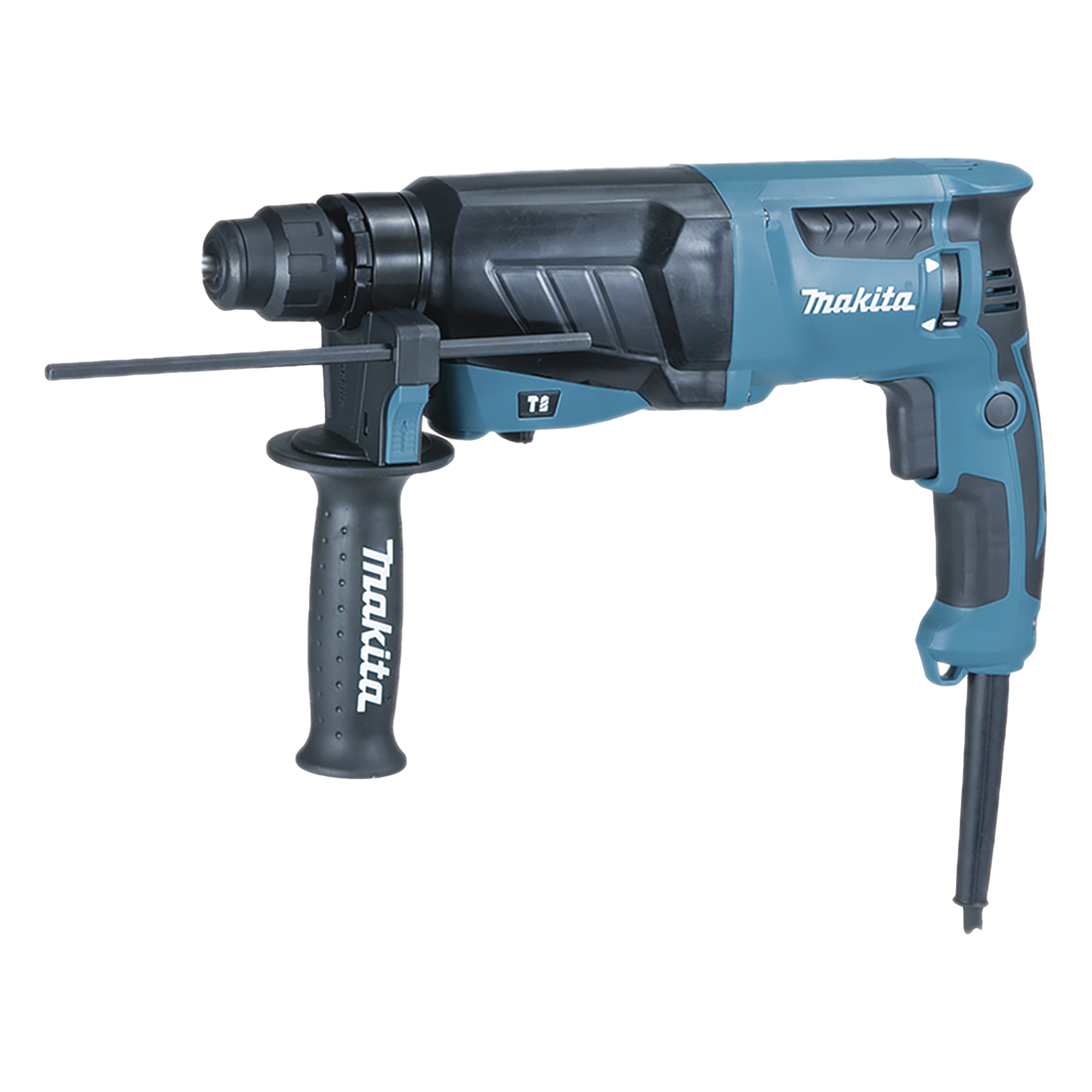 Rotomartillo Electro Neumático de 1" SDS-PLUS de 120 Vca, 0-1200 RPM, 0-4600 Impactos x Seg. Potencia 800 W. — MAKITA · SKU HR2630J
