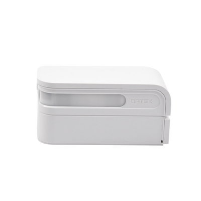 Sensor de Movimiento / 24 Metros de Detección / 100% Exterior / Serie Shield de Optex / Diseño Estético y Formal / Inalambrico (Alimentacion) / 