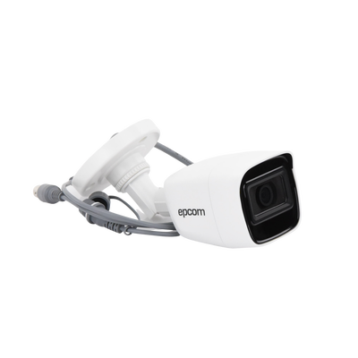 AUDIO POR COAXITRON / Bala TURBOHD 2 Megapixel (1080p) / Gran Angular 106° / Lente 2.8 mm / 25 mts IR EXIR / Exterior IP66 / 4 Tecnologías / dWDR