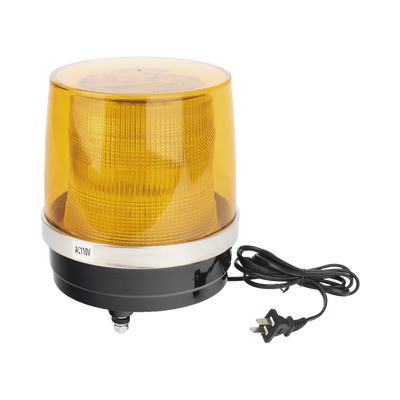 Burbuja Brillante de Larga Vida Útil, Con 150 LEDs, Color Ambar, Domo Ambar, 110 Vca
