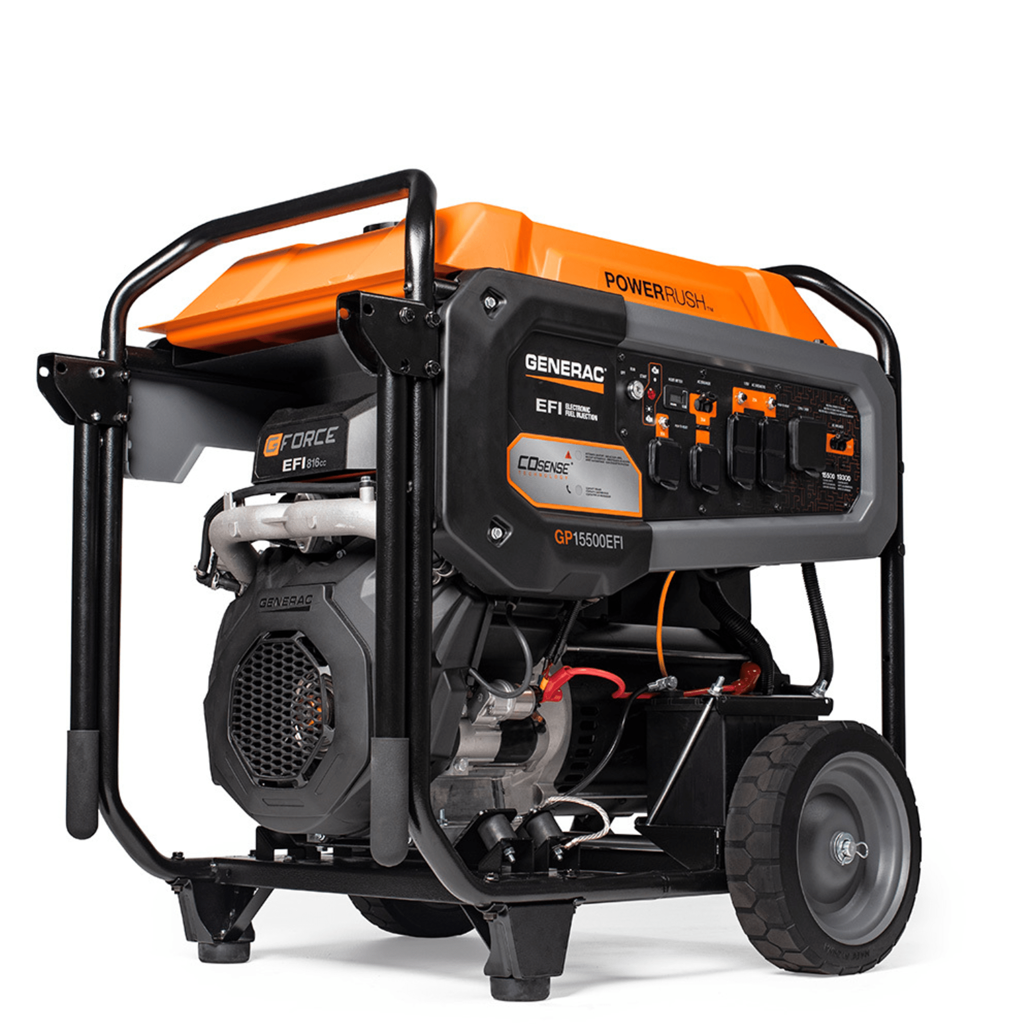 Generador Inversor Portátil a Gasolina, 15 kW, 120/240Vca, Arranque Eléctrico