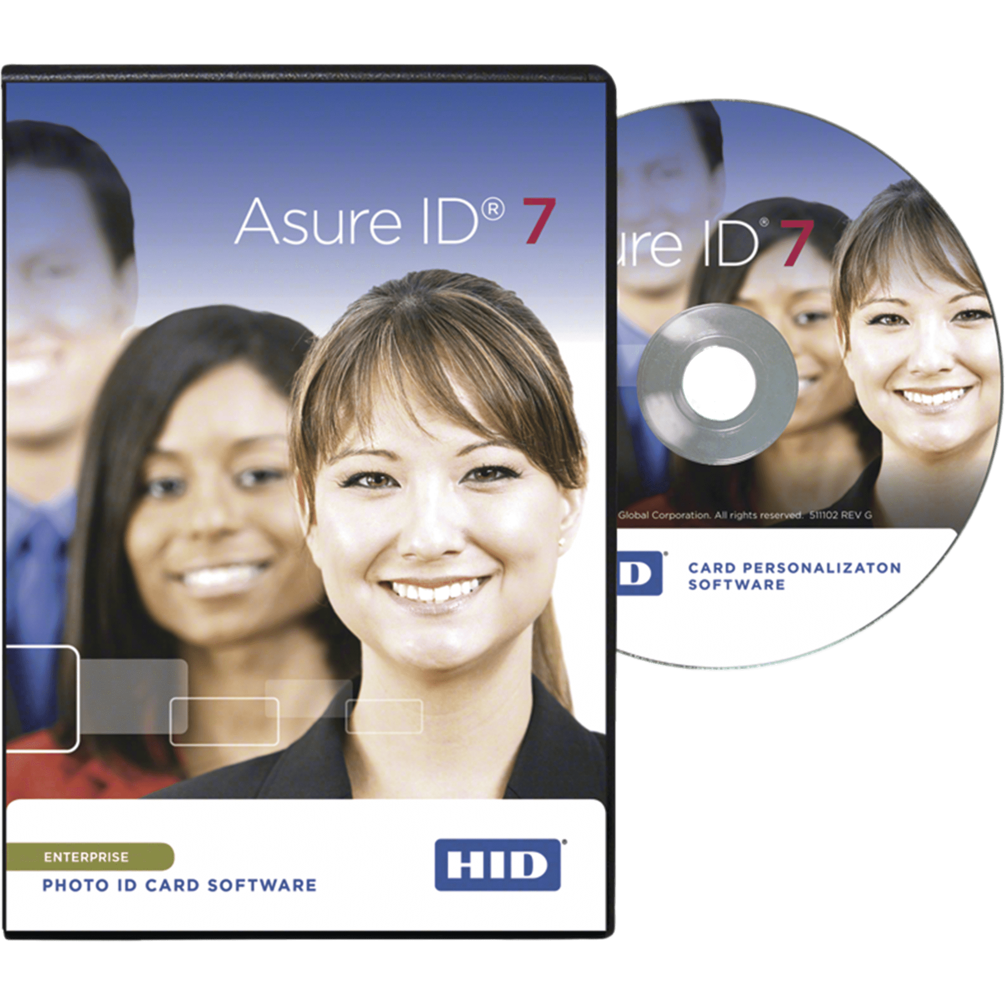 Software Asure ID versión ENTERPRISE / Compatible con impresoras HID / Para operar en una Red Corporativa/ Virtual