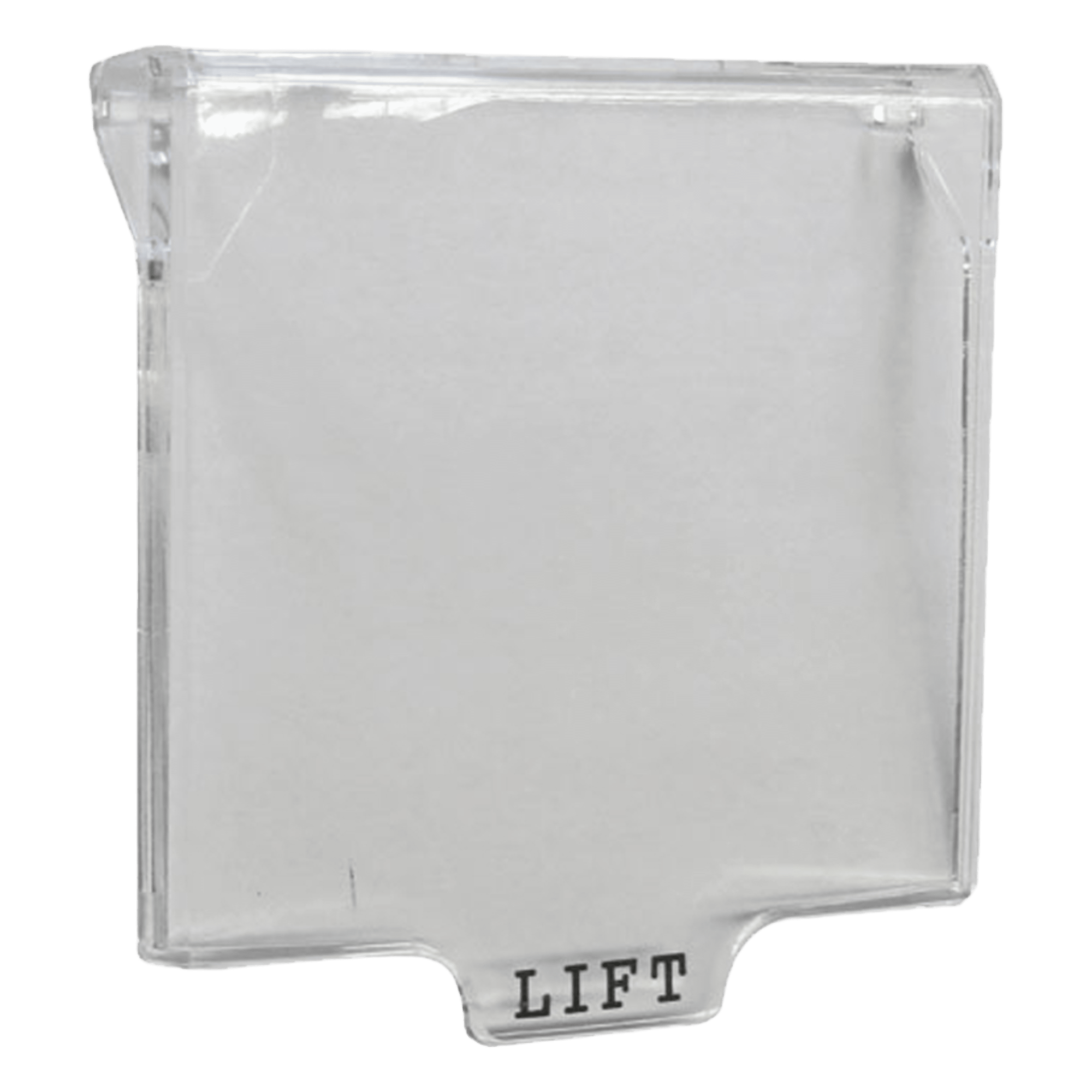 Cubierta para pulsador de alarma / Resistente a la intemperie / Compatible EC0020 e IC0020 / Tapa transparente — INIM ELECTRONICS · SKU WCP0020