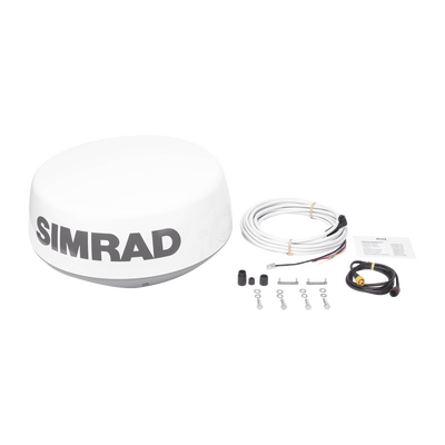Radar tipo domo serie HALO20+ de 36NM.  Incluye cable de 10m y cable adaptador Ethernet