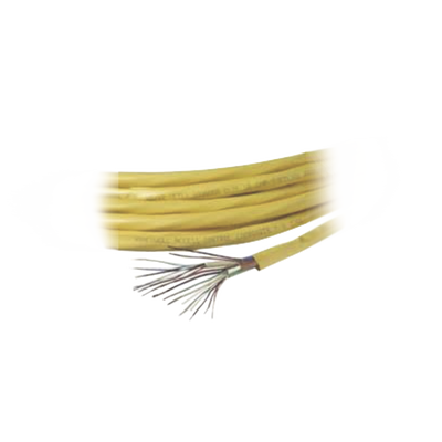 Carrete de Cable de 305 Metros (1000 Pies) / Color Amarillo / Compuesto por 6 x 22 AWG blindado, 4 x 18 AWG, 4 x 22 AWG, y 2 x 22 AWG / Para Aplicaciones en Control de Acceso