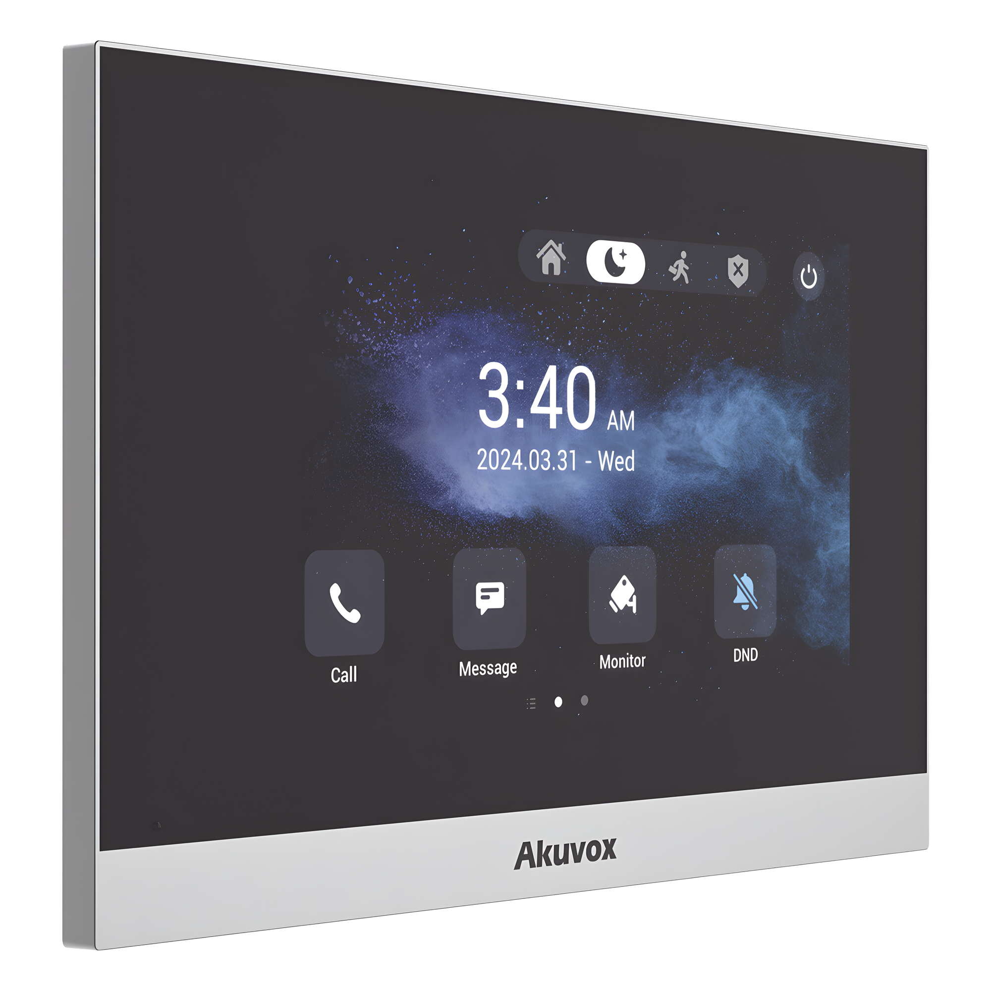 Monitor ANDROID / Soporta APP Android / Pantalla Touch Screen LCD 7" / WiFi / Punto WIFI / Bluetooth / PoE / SIP / 8 Entradas de Alarma / 1 Salida de Relé / Comunicación con App de Familiares / Administración 100 % en la Nube