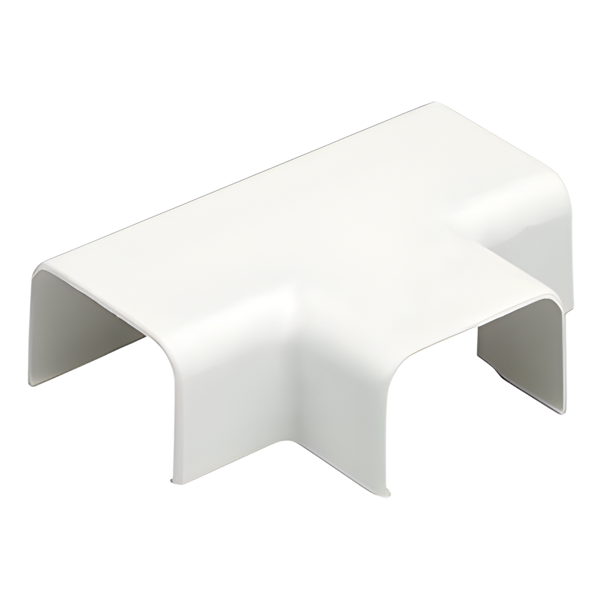 Conexión en "T", para uso con canaleta LD5, material ABS, Color Blanco Mate — PANDUIT · SKU TF5IW-E