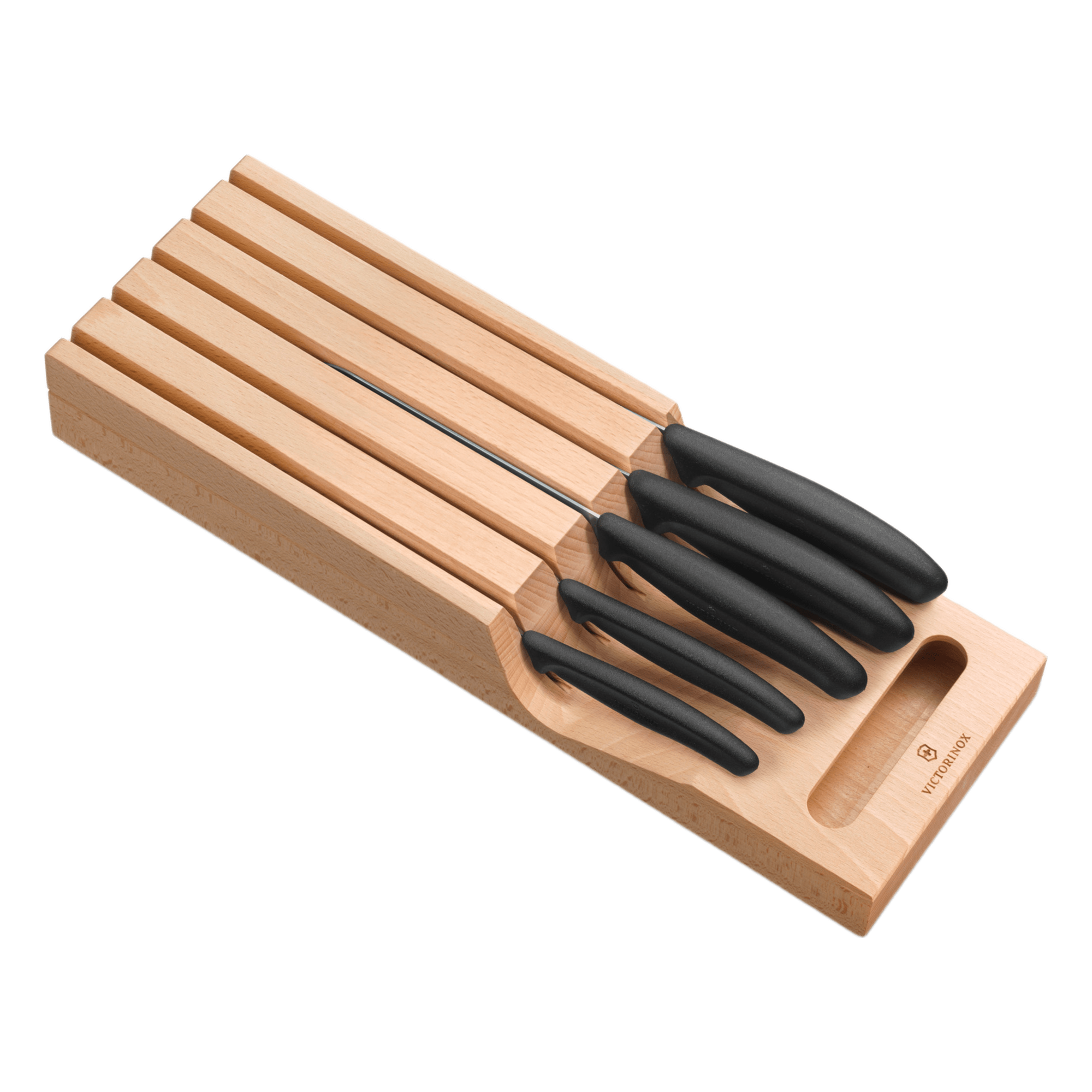 Portacuchillos de Cajón y 5 Cuchillos Swiss Classic — VICTORINOX · SKU 6.7143.5