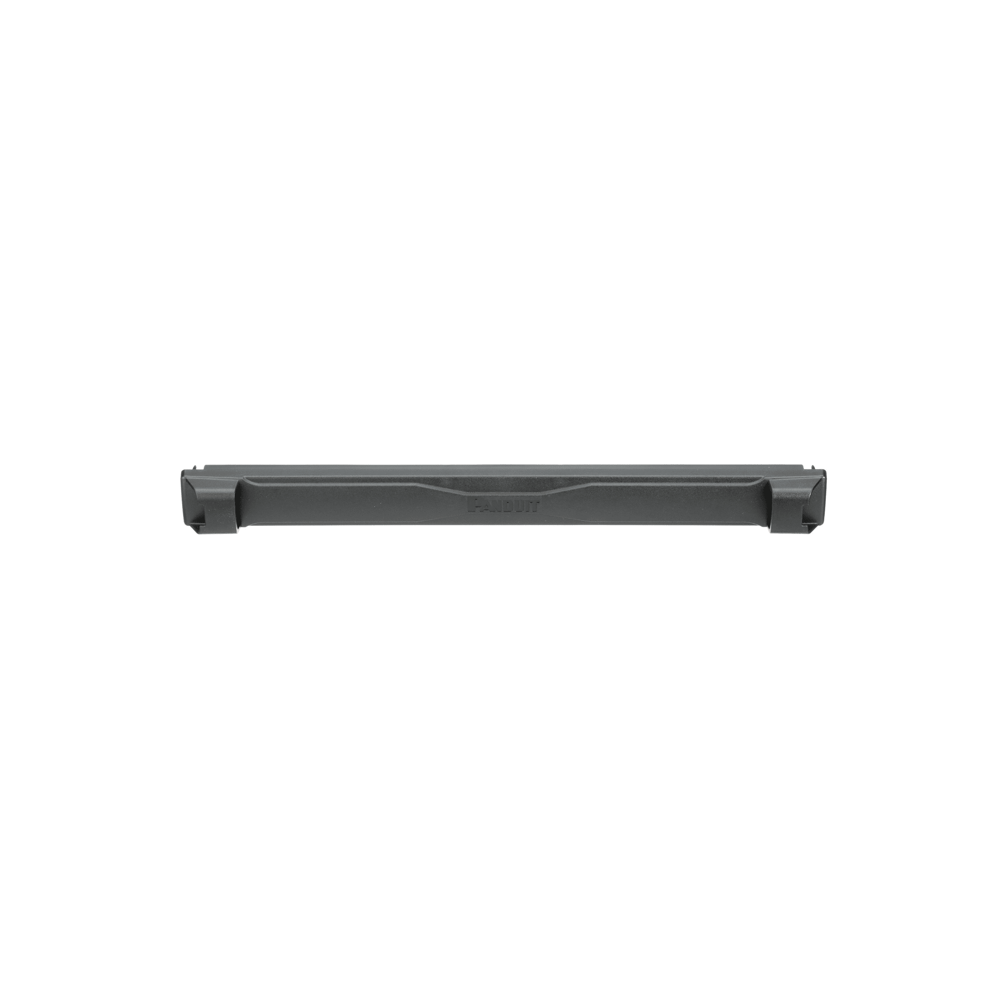 Tapa Ciega Estándar de 19in, Compatible con Racks con Rieles de Orificio Roscado, Instalación sin Herramienta, Plano, 1 UR, Color Negro