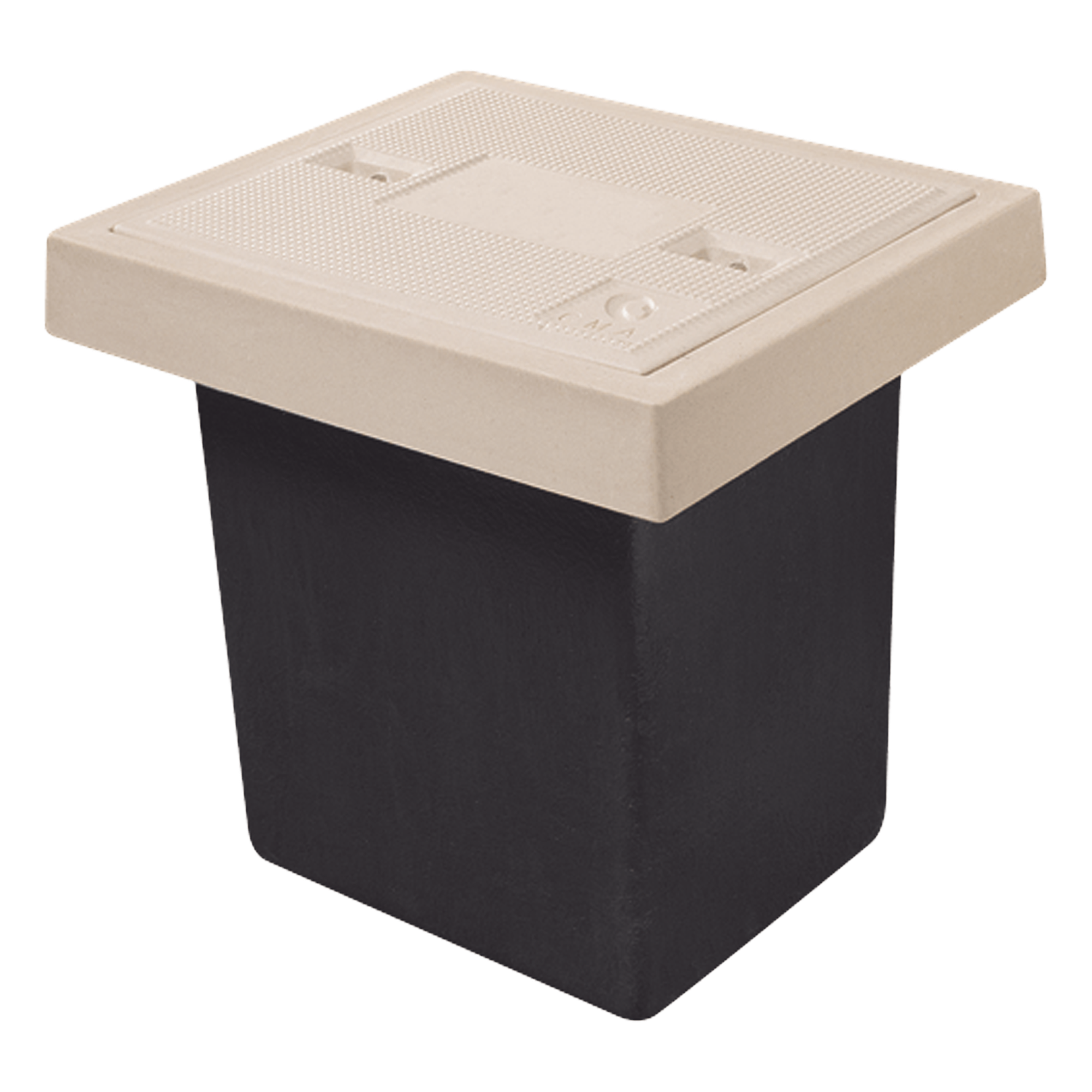Registro de Telecomunicaciones / 1 Tapa / Resistencia 2.5 Toneladas / Uso Peatonal / Tapa 59.5x59.5 cm / Impermeable — LINKEDPRO BY EPCOM · SKU LP-RL1TL