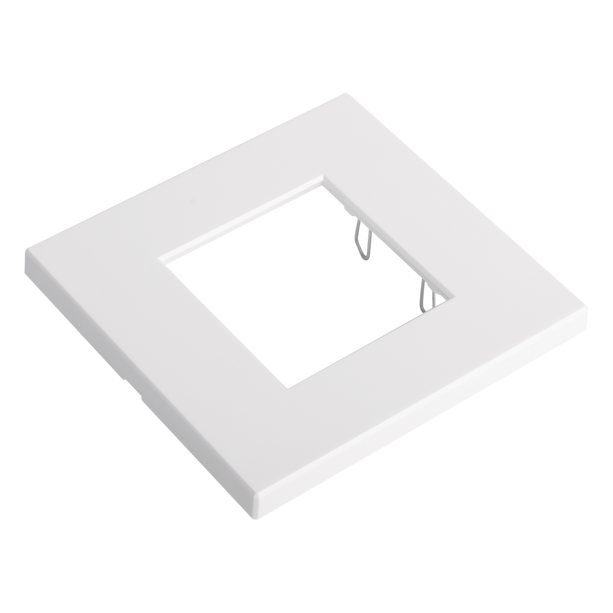 Marco Embellecedor Individual / 91 x 85 x 7 mm / Apertura 44 x 44 mm / Compatible con 10+ Módulos Helpnex / IP / PoE — IBERNEX · SKU NX9003