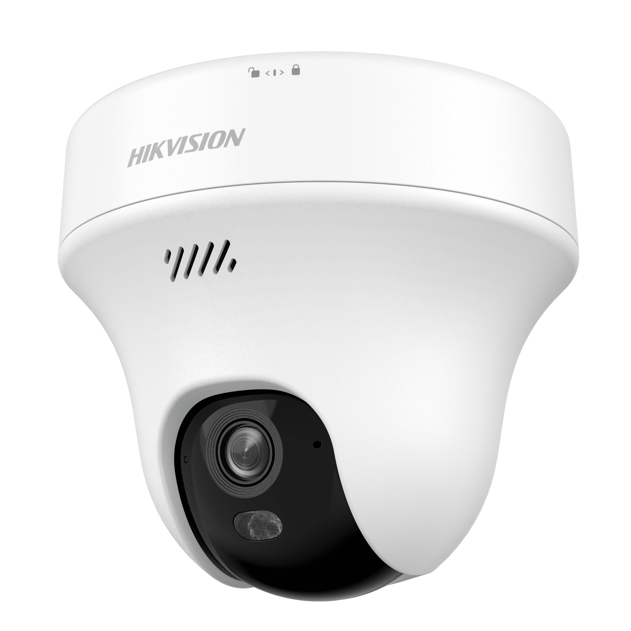 Turret PT IP 3 Megapixel (2K) Megapixel / Lente 2.8 mm / Dual Light (10 mts IR + 10 mts Luz Blanca) / Wi-Fi 6 / Interior / ACUSENSE / dWDR / H.265 / Audio Bidireccional (Micrófono y Bocina) / 5 VCD