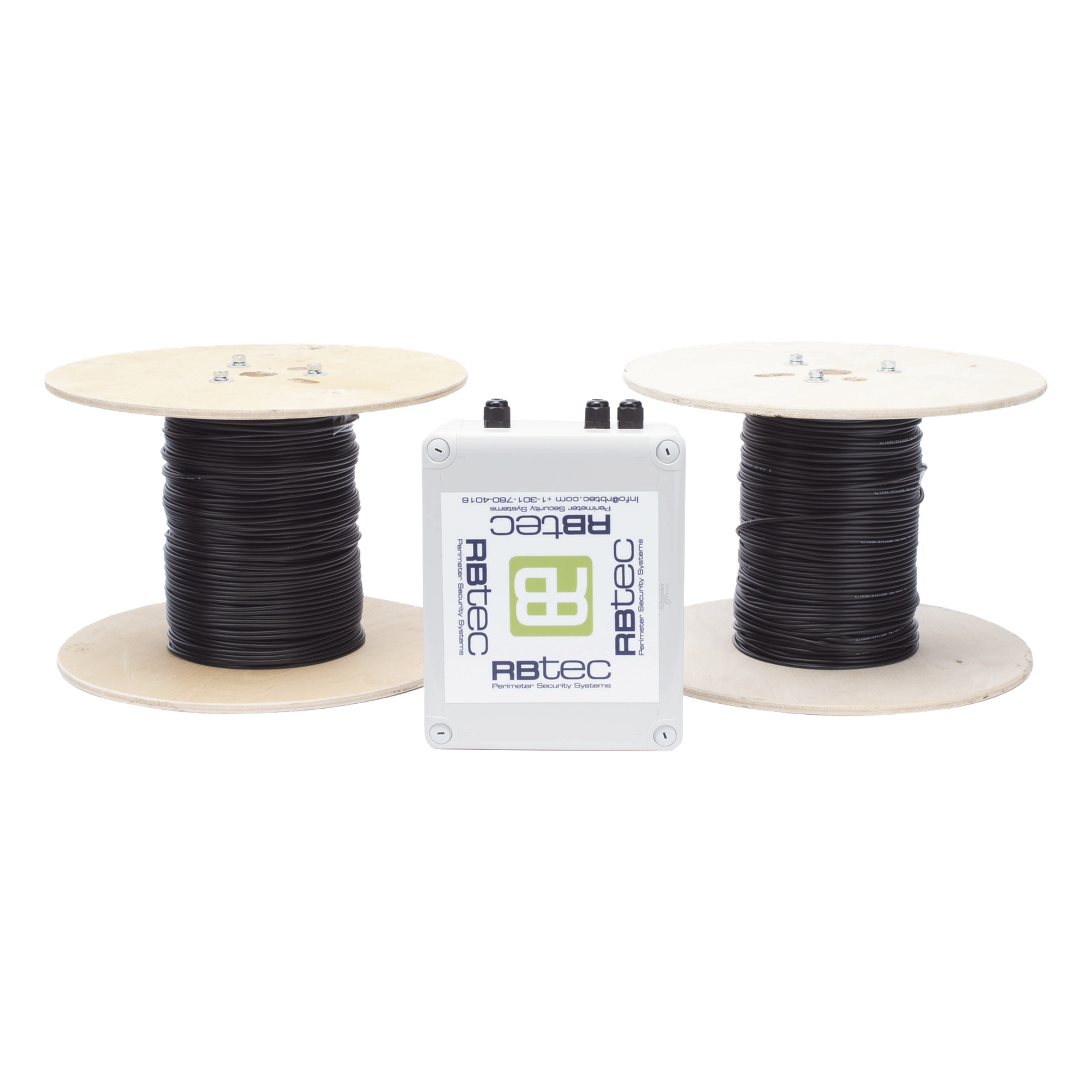 MICALERT Cable Sensor para Paredes, barandales, rejas rigidas / 2 zonas de 152 metros / 304 Metros de protección total/Tarjeta LPU400/Calibración via software — RBTEC · SKU MIC-2Z-500-V2