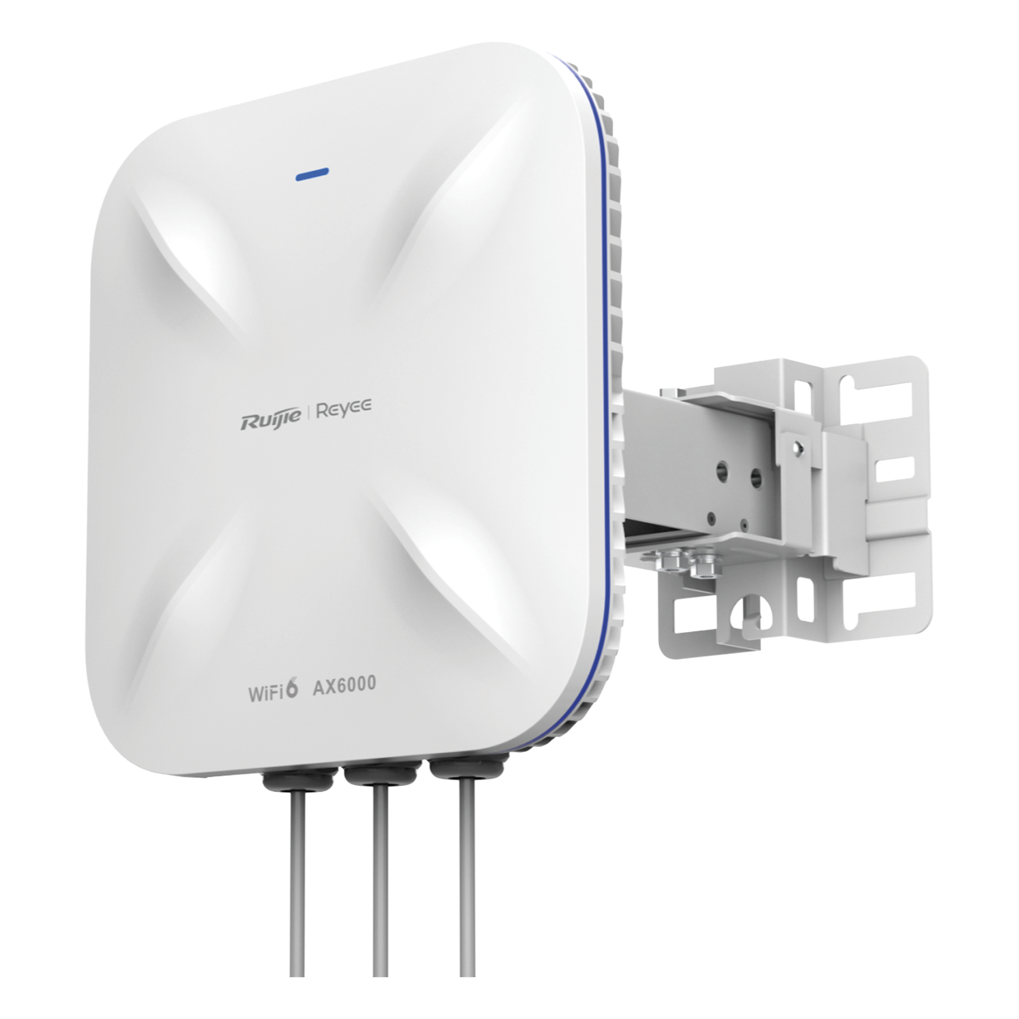 Punto de Acceso Mesh Wi-Fi 6 Industrial para Exterior Sectorial 60°, hasta 5.95 Gbps, MU-MIMO 4x4, Filtros Anti Interferencia y Auto Optimización con IA, puerto eth 2.5G y SFP — RUIJIE · SKU RG-RAP6260(H)-D