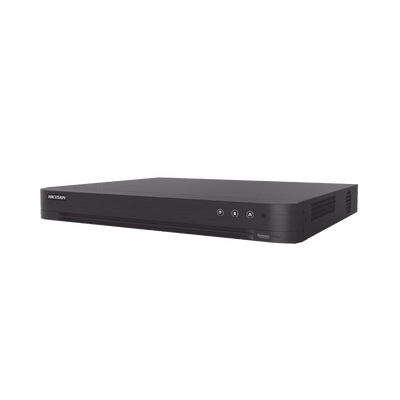 DVR 32 Canales TurboHD + 2 Canales IP / 2 Megapixel (1080p) Lite / Acusense (Evita Falsas Alarmas) / Audio por Coaxitron / H.265+ / Salida de Video en Full HD — HIKVISION · SKU DS-7232HGHI-M2