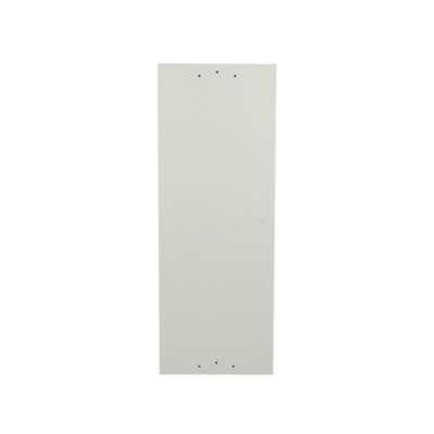 Gabinete para instalación de 4 Baterías , Fabricado en Lámina Galvanizada, Accesorios para poste (No incluidos)