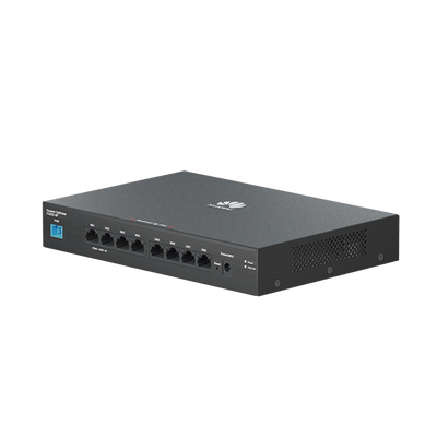 HUAWEI MiniFTTO - ONU Switch Gigabit PoE / 8 puertos 10/100/1000Mbps PoE + 1 PON (SC/UPC)/ Downstream 2.488 Gbps / Upstream 1.244 Gbps / modo puente / 120 W/ Administración Nube