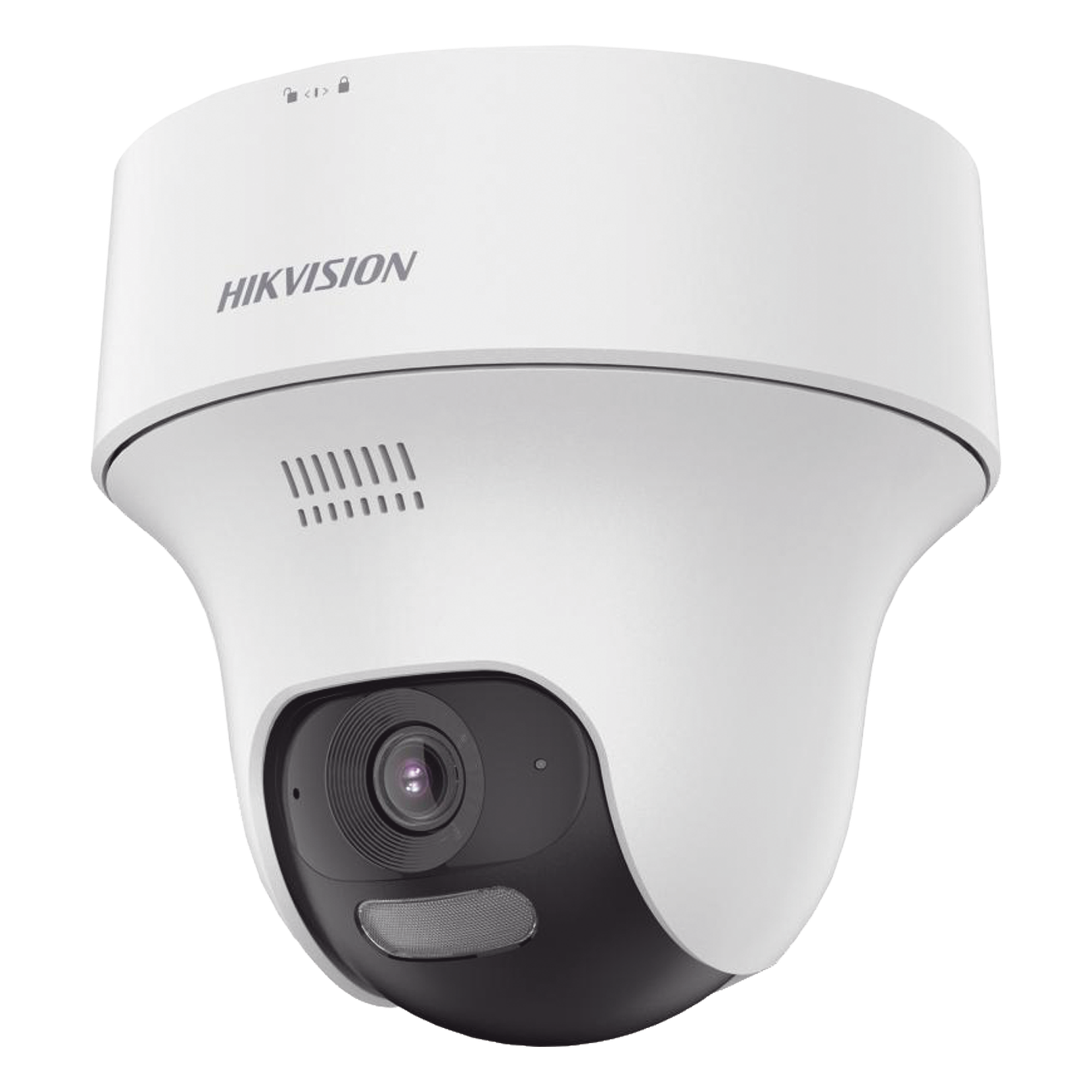 Turret PT IP 2 Megapixel / Lente 2.8 mm / Dual Light (20 mts IR + 15 mts Luz Blanca) / Wi-Fi / IP54 / dWDR / H.265 / Audio Bidireccional (Micrófono y Bocina) / Micro SD