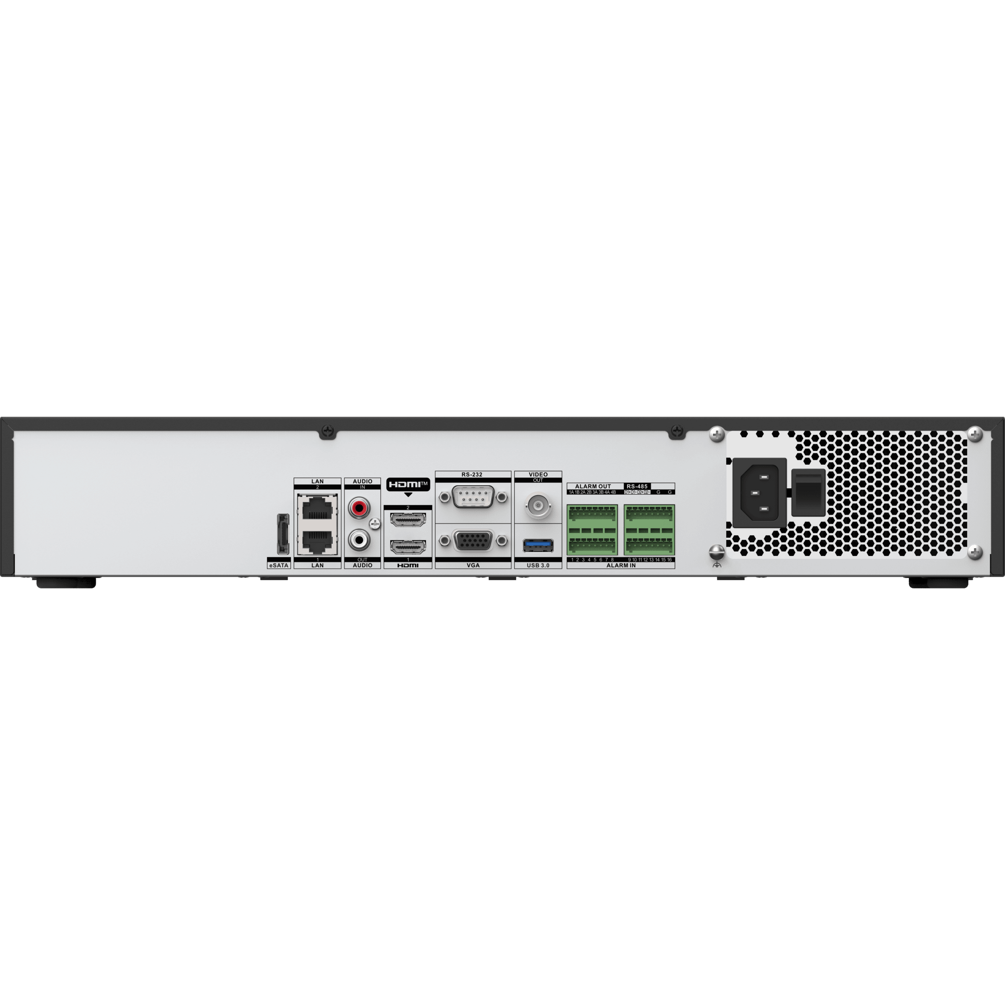  [AcuSeek] NVR 32 Megapixel (8K) / 16 Canales IP / 8 Bahías de Disco Duro / 2 Tarjetas de Red / HDMI en 4K / Soporta POS / Reconocimiento Facial / Bases de Datos / Hasta 100,000 Fotografías / AcuSearch
