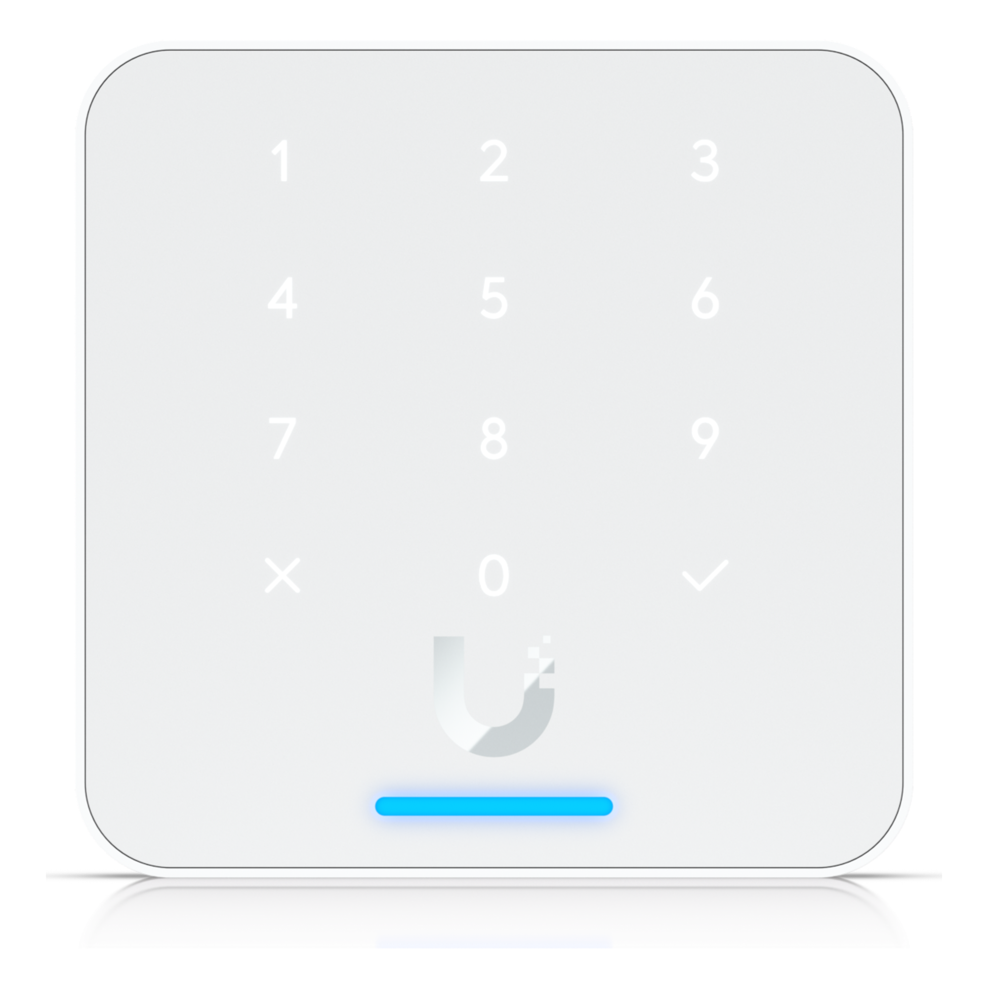 Lector de Acceso G3 Flex con Teclado y NFC, Compatible con App UniFi Identity y Touch Pass, Uso con Guantes o Humedad, Resistencia IP55 y Alimentación PoE — UBIQUITI · SKU UA-G3-FLEX-W
