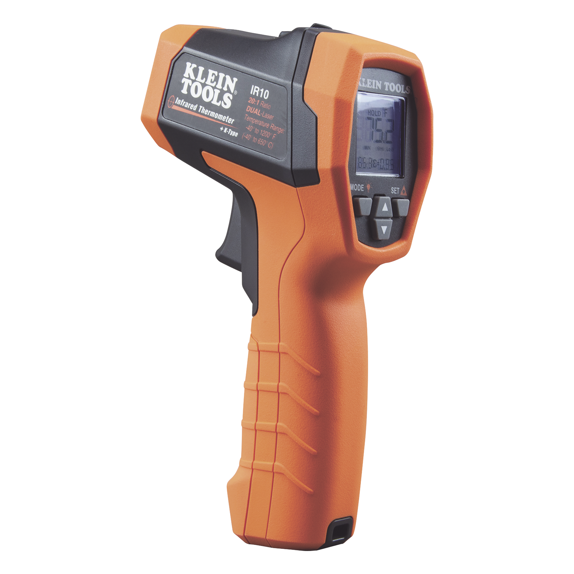 Termómetro Infrarrojo de Doble Láser 20:1. (-40° a 650° C). — KLEIN TOOLS · SKU IR-10K