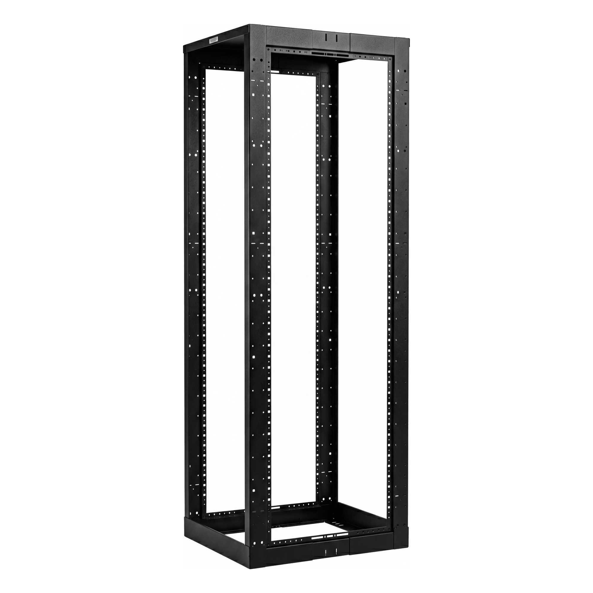 Rack de Cuatro Postes Estándar de 19", Rieles Con Orificio Para Tuerca Enjaulada, Profundidad Ajustable de 23 a 42 in, 45 Unidades de Rack, Color Negro — PANDUIT · SKU AR4PCN