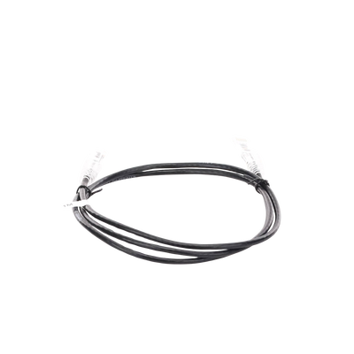Cable de Parcheo Slim UTP Cat6A - 1 Metro (3.28 Pies) Negro, Diámetro Reducido (28 AWG)