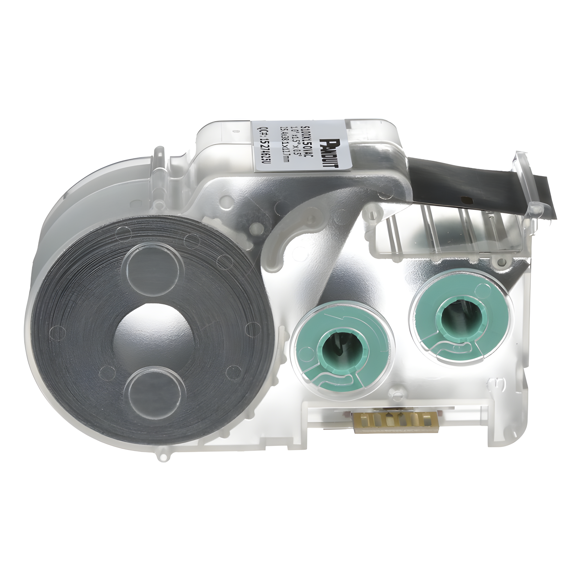 Casete de 200 Etiquetas Autolaminadas de 25.4 x 38.1 mm (1 x 1.5 Pulgadas), para Cables de 4 a 8.1 mm (0.16 a 0.32 Pulgadas) de Diámetro, Área de Impresión Color Blanco — PANDUIT · SKU S100X150VAC