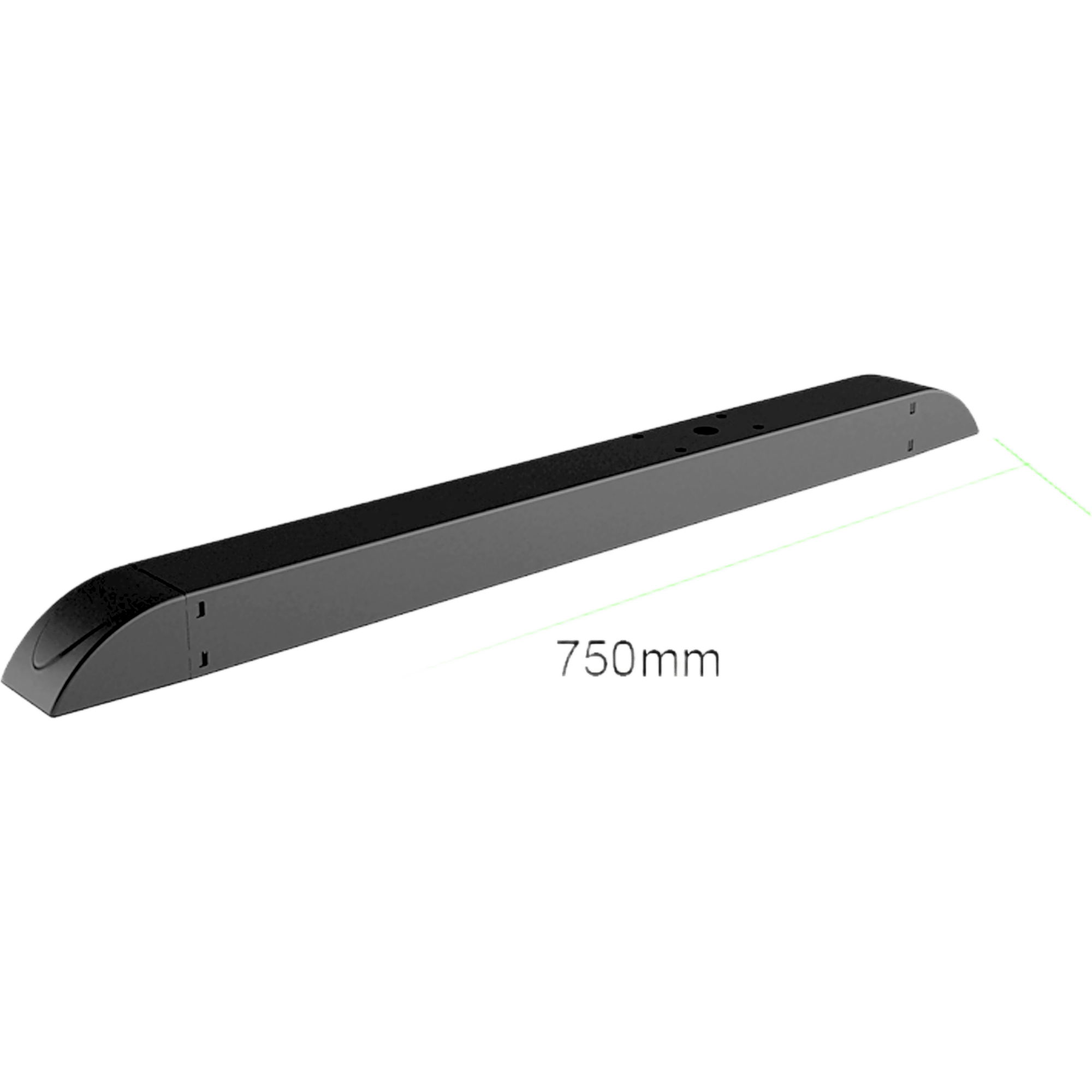 Accesorio - Soporte para Estructura de Piso para Videowall de 75 cm | Longitud total 815.6 mm | Altura 76.2 mm | Profundidad 50 mm | Incluye Herramientas de Montaje | Tornillos M8 | Tapas de Cierre