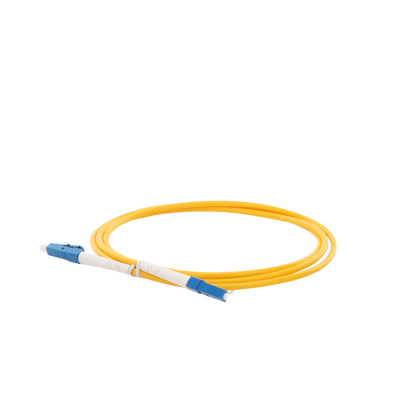 Jumper de Fibra Óptica Monomodo LC/UPC-LC/UPC Simplex de 1 Metro (3.28 Pies), 3mm