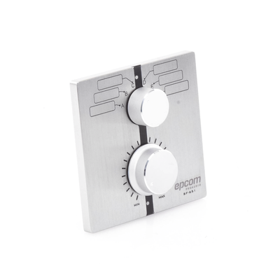 Control de Volumen Remoto con Selector de Canales | Compatible con Amplificador SF2240UC - SF4240UC