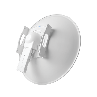 Antena Direccional airFiber X, ideal para enlaces Punto a Punto (PtP), frecuencia 5 GHz (4.9 - 5.8 GHz) de 30 dBi slant 45