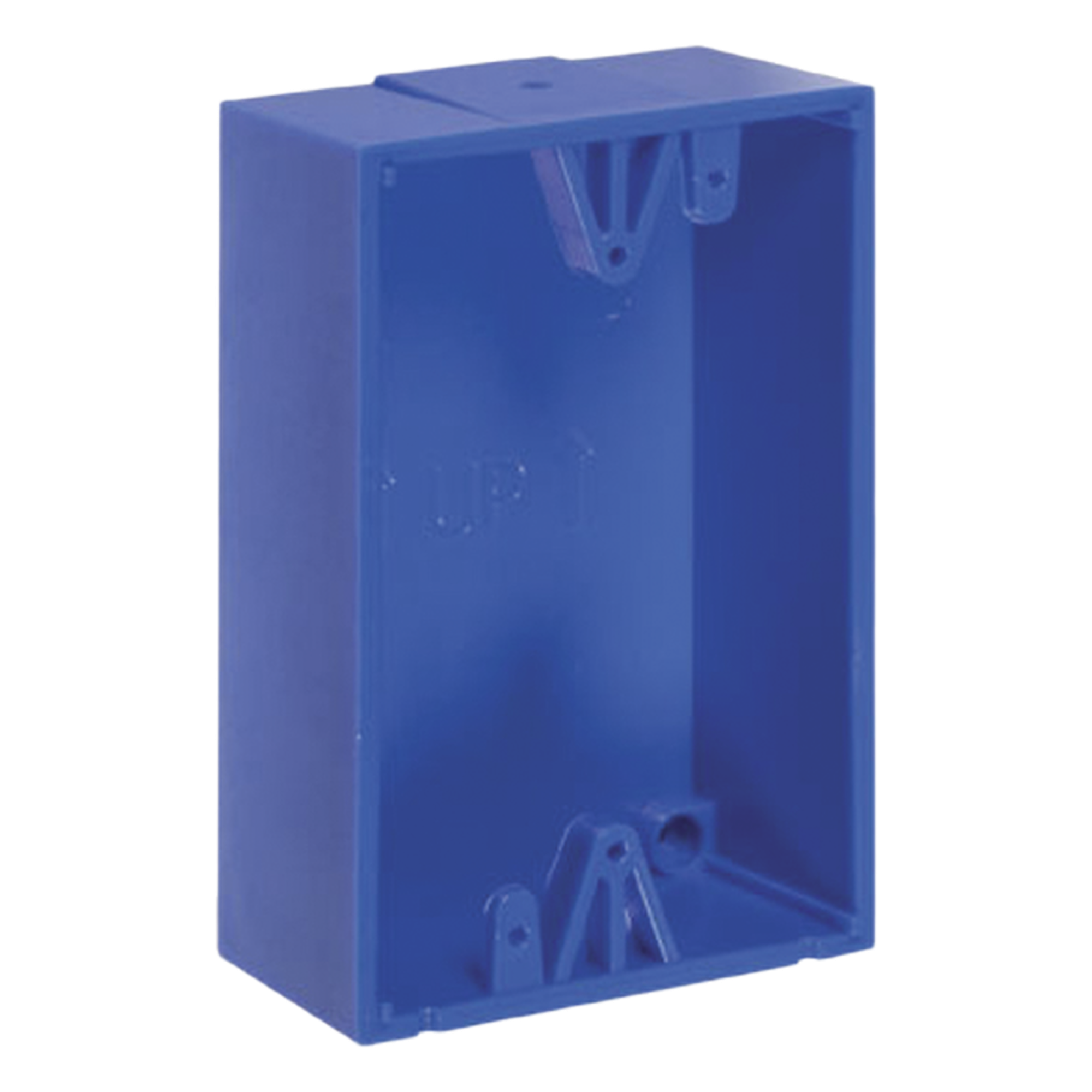 Caja trasera de montaje color azul para estaciones de parada STOPPER — STI · SKU KIT-71100A-B