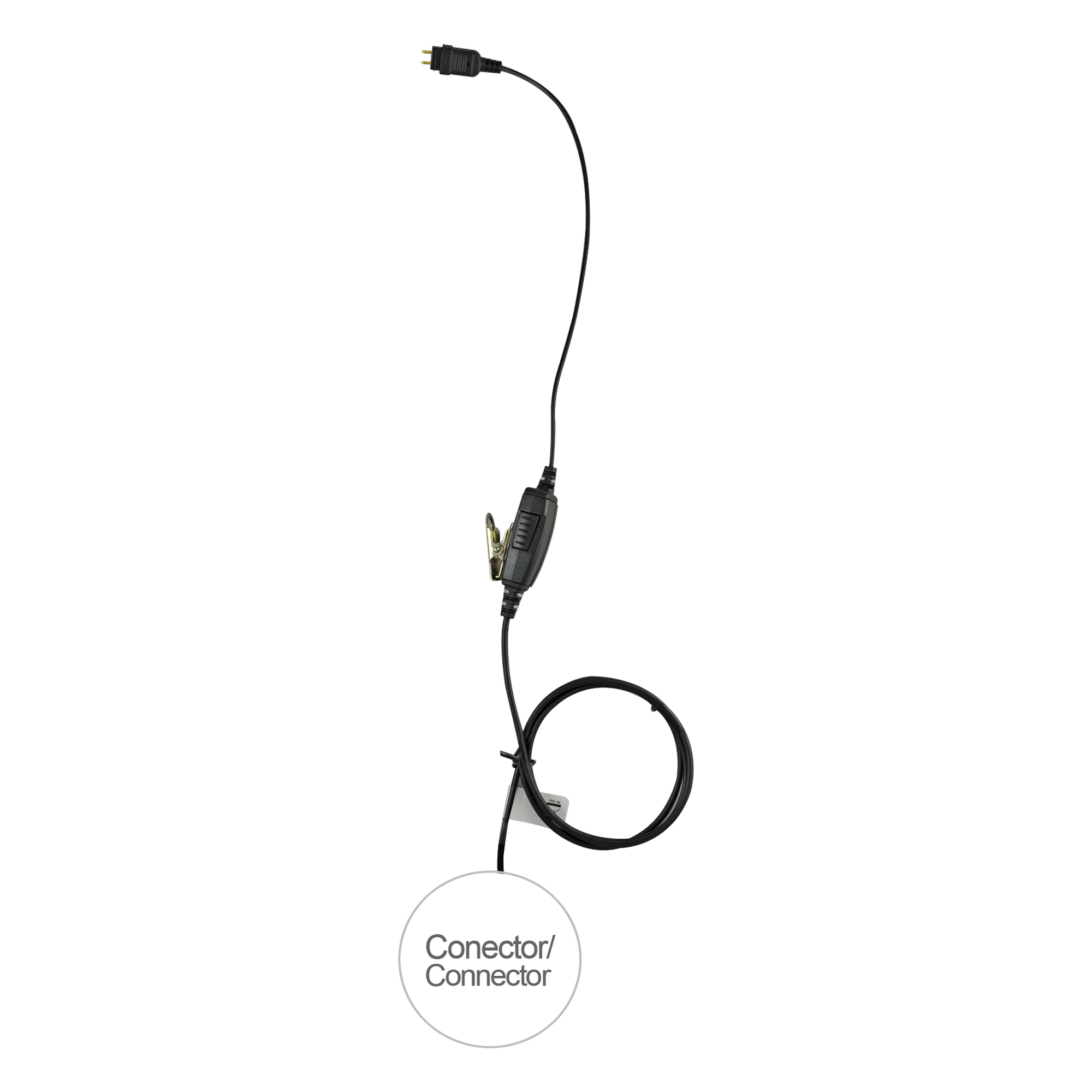 Micrófono de 1 cable serie LOC para Motorola EP350/450/450S, MAGONE, MOTOTRBO: DEP450,XPR3000,CP200D. Hytera TC500/600 — OTTO · SKU E1-1W2MG131