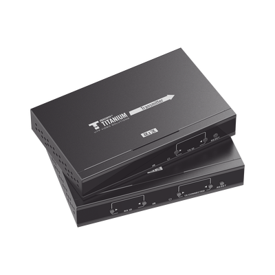 Kit Extensor MATRICIAL HDMI para distancias de 120 metros | Resolución 4K @ 30Hz | Cat6 | Soporta 100 TX de entrada e Ilimitados RX en la salida | Control por PC, Control Remoto y Botón | Compatible con Switch IGMP.