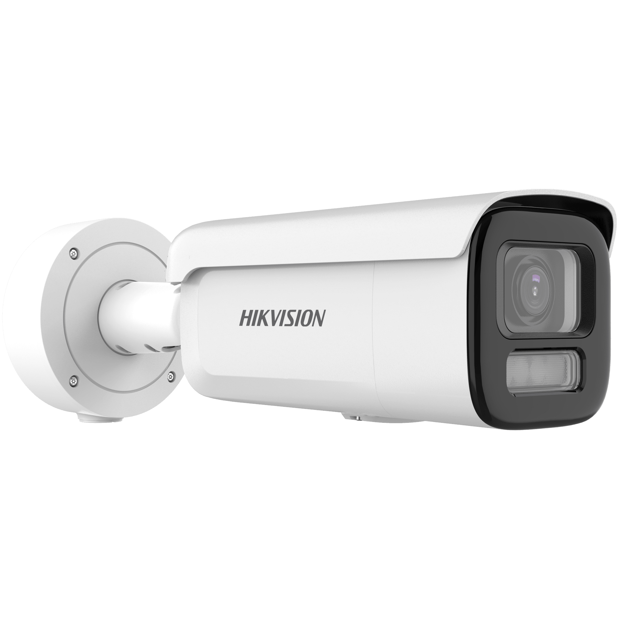 [Dual Light + ColorVu 3.0 + HikAI] Bala IP 4 Megapixel / Lente Mot. 2.8 a 12 mm / 60 mts IR + Luz Blanca / Exterior IP67 / WDR 130 dB / ACUSENSE 3.0 / Microfono Integrado / Metal / NEMA 4X / ACUSEEK