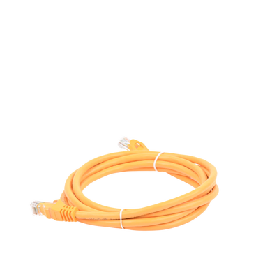 Cable de Parcheo UTP Cat6 - 2 Metros (6.56 Pies) - Amarillo