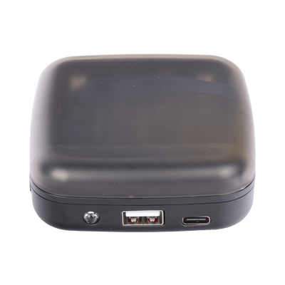 Power bank y Cargador para baterías 2 en 1, carga individual y/o simultánea hasta 4 baterías, (AA y AAA, Ni-MH y Li-Ion)