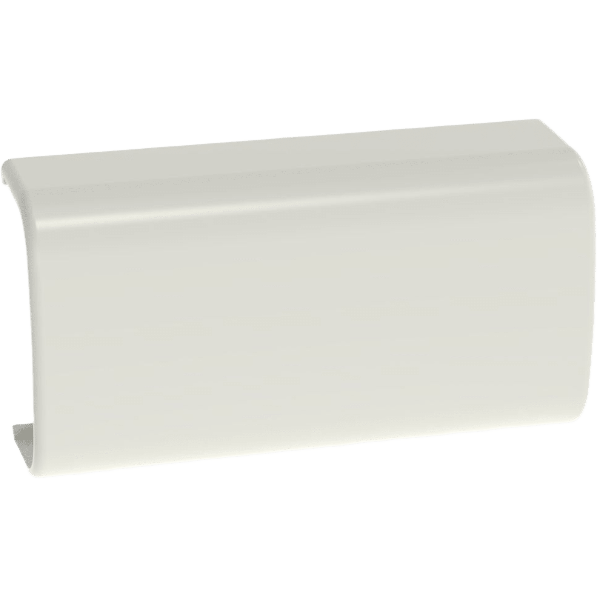Unión recta, para uso con canaleta LD5, material ABS, Color Blanco Mate