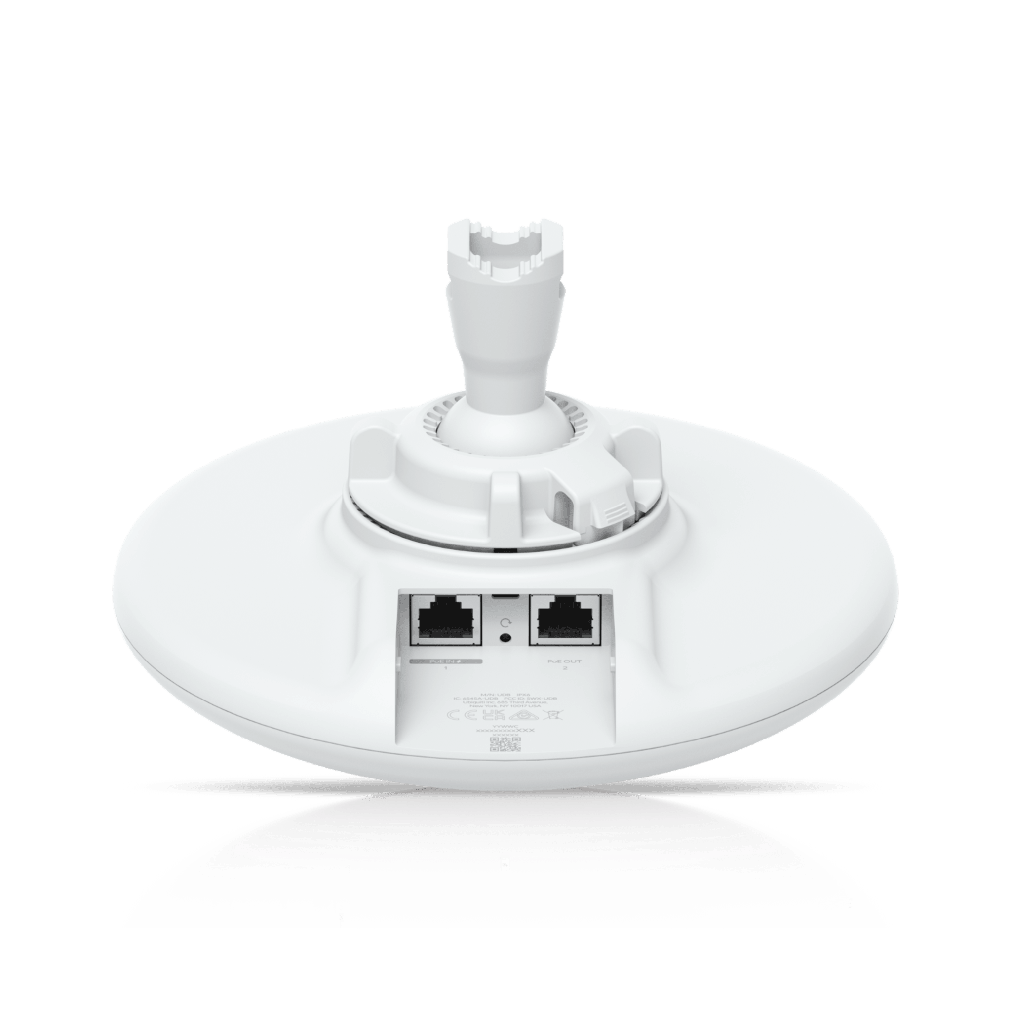 UniFi Device Bridge para enlace PTP en 5 GHz hasta 5 Km, o como CPE en PTMP, hasta 867 Mbps, MU-MIMO 2x2, antena de 19 dBi, incluye inyector