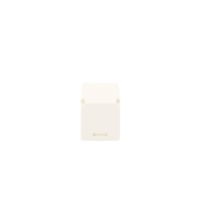Módulo de Tapa Ciega (Inserto Ciego), Mini-Com, Color Blanco Mate, 1 Pieza
