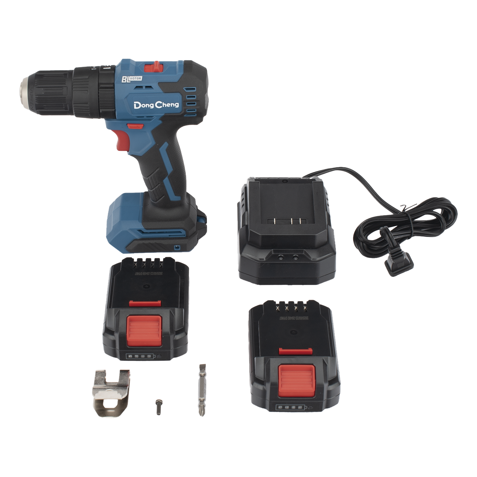 Rotomartillo Inalámbrico 20V / Motor Brushless / Broquero 1/2 in / 50 Nm Par de Apriete / 2 Baterías 2.0Ah con Cargador y Maletín