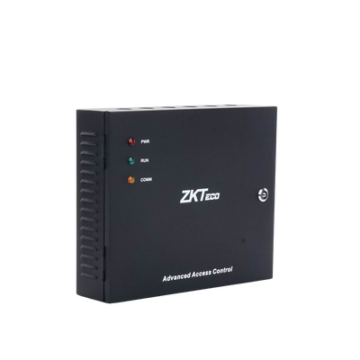 Controlador de Acceso 4 Puertas / 3,000 Huellas 30,000 Tarjetas / TCP/IP / Gabinete Metálico y Fuente 12V 5A