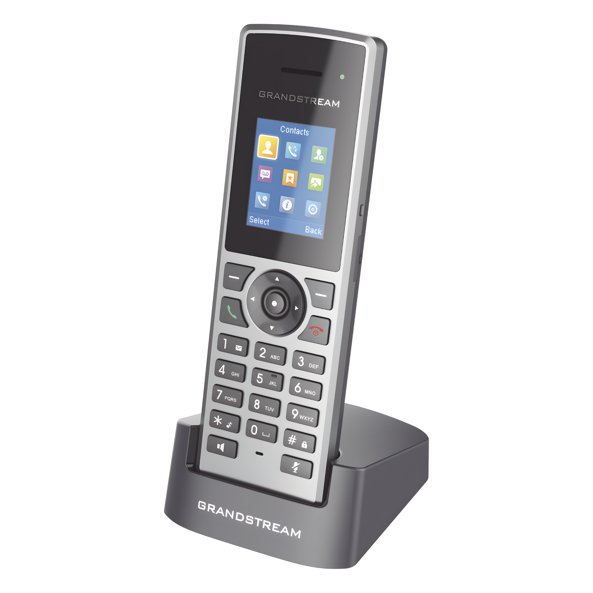Teléfono inalámbrico DECT gama media para sistemas de Voz IP  — GRANDSTREAM · SKU DP-722