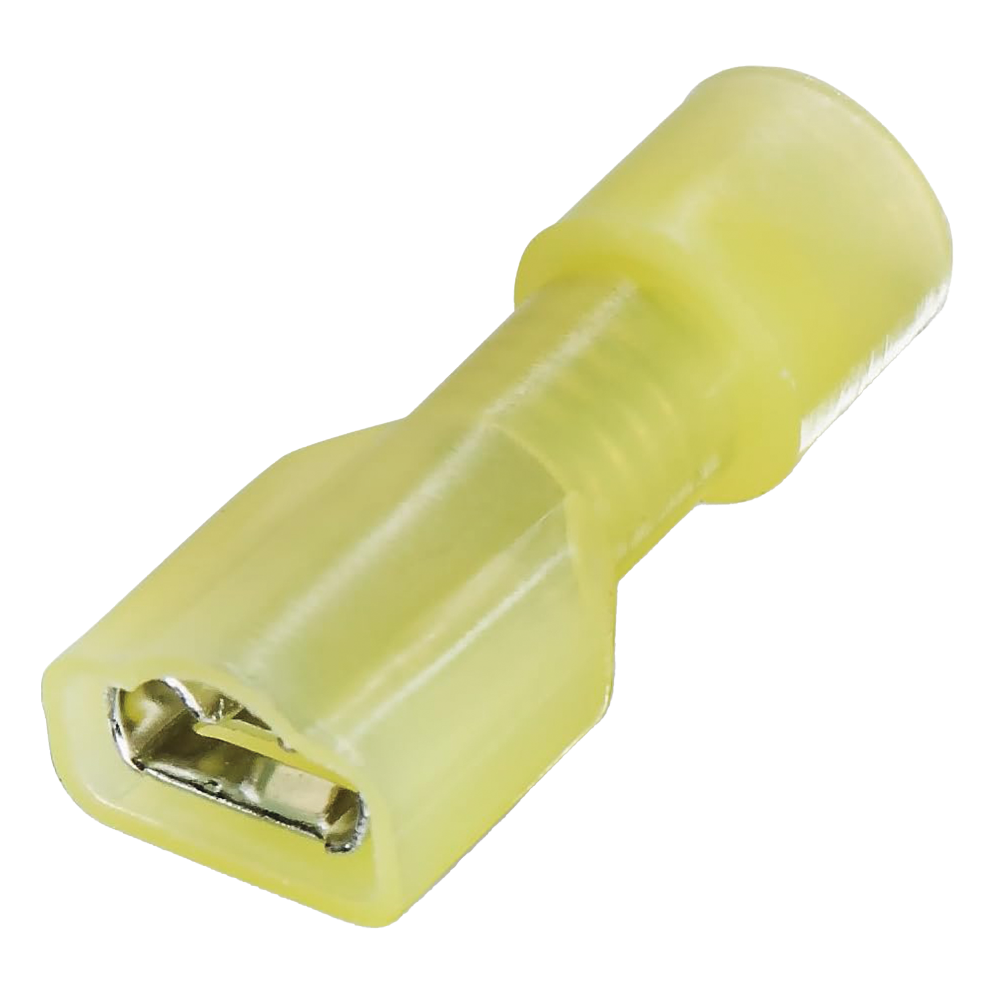 Terminal hembra aislada completa / para cables 12-10 AWG / Para baterías con terminal F1 / Paquete de 25 piezas — EPCOM POWERLINE · SKU CON-101-3A-03