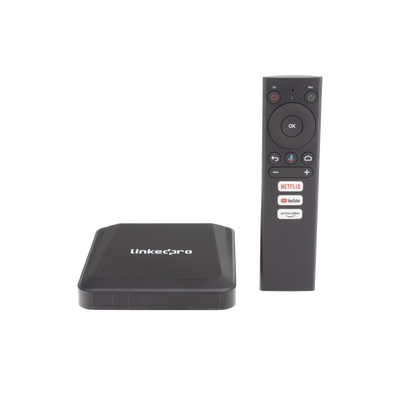 Decodificador Android TV / 4Kp60 HDR / Wi-Fi Dual Banda / Bluetooth 5.0 / HDMI 2.1 / 2 GB RAM 16 GB Almacenamiento